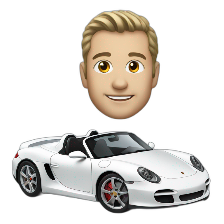 Porsche spyder emoji