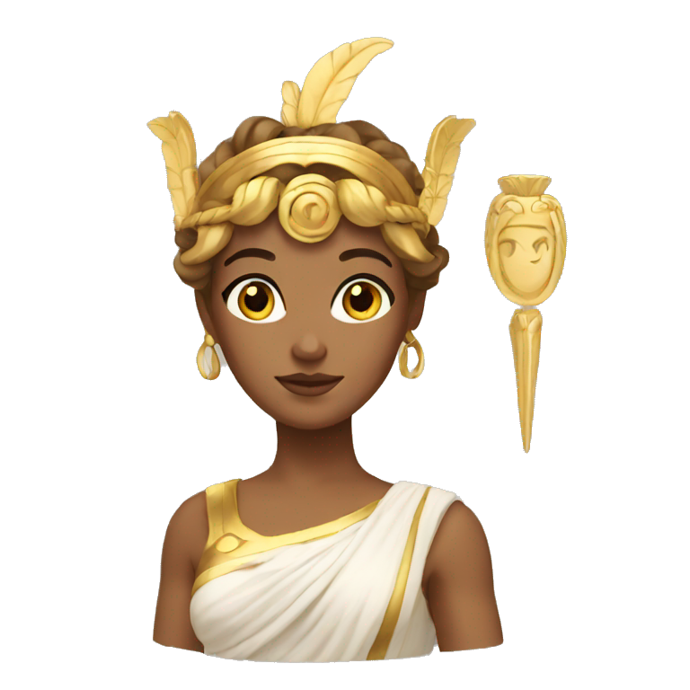 Greek goddess  emoji