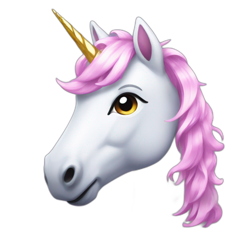 sparkling unicorn emoji