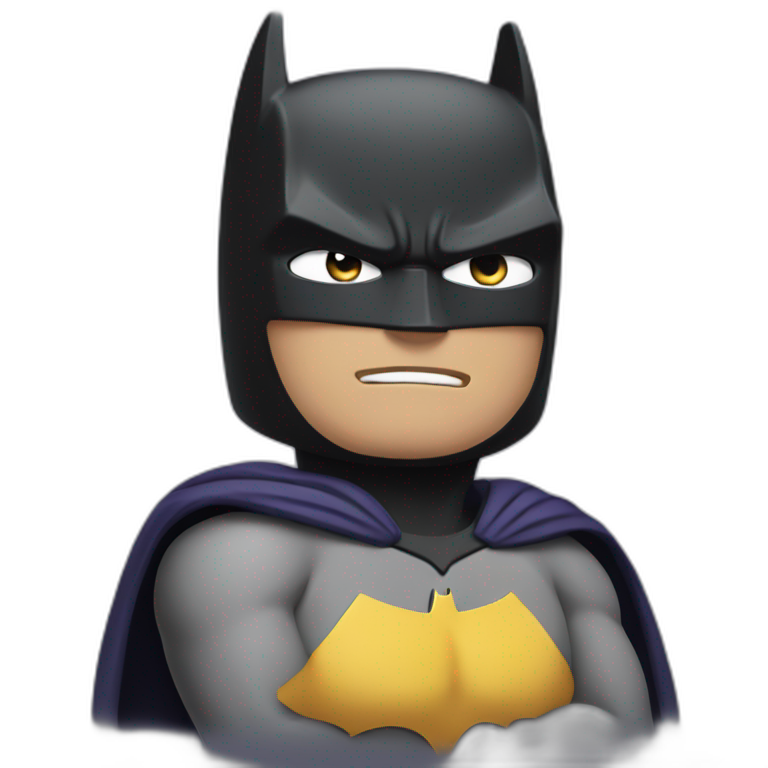 batman with arms crossed emoji