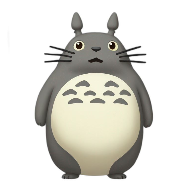 Totoro (iOS style) emoji
