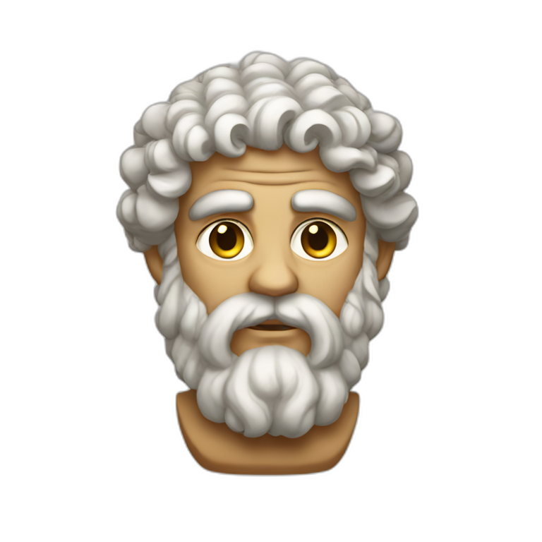 Ancient greek god emoji