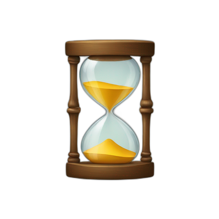 hourglass emoji