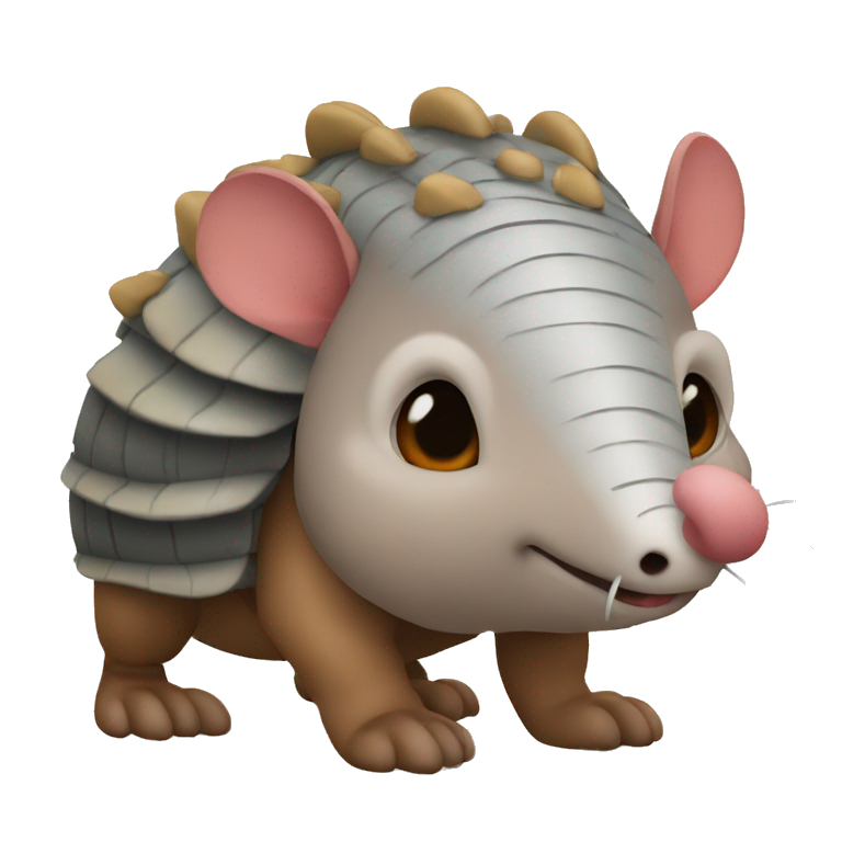 armadillo Mighty emoji