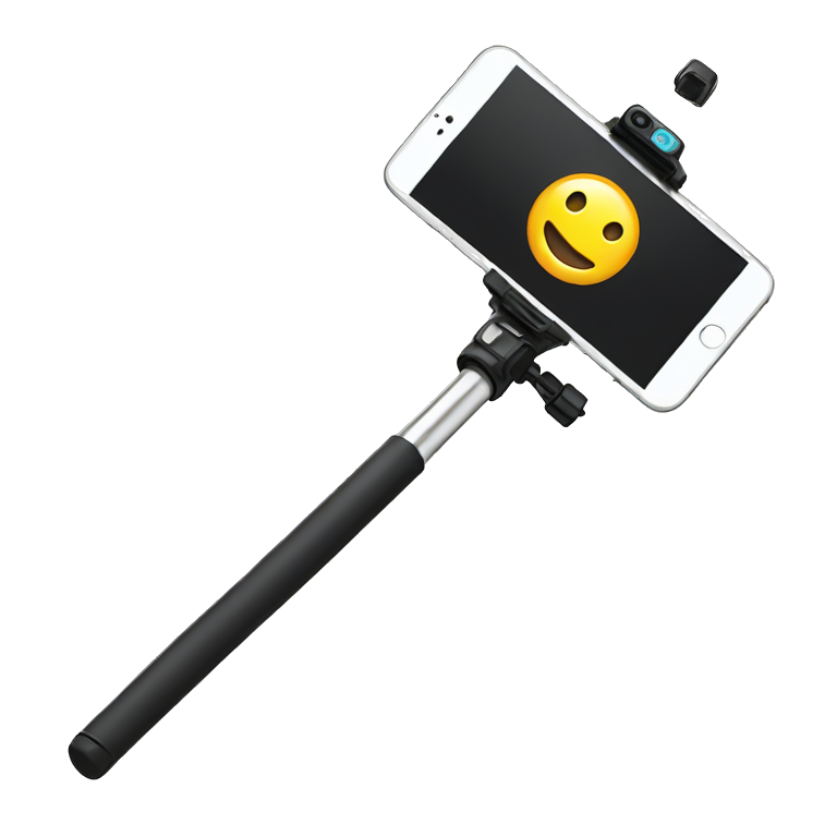 selfie stick emoji