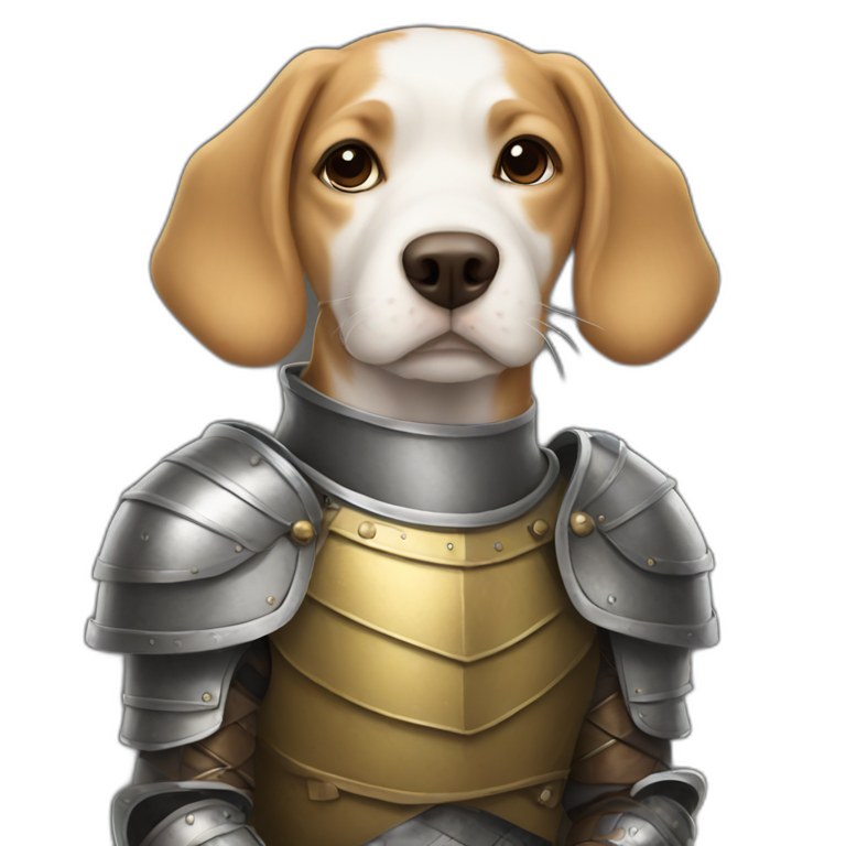 dog in armor emoji
