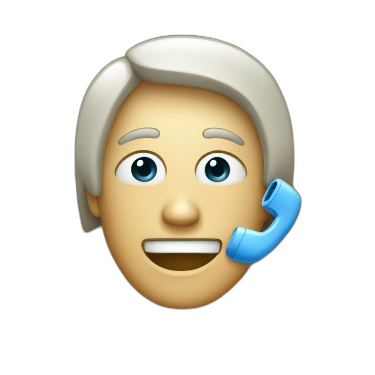 iphone-with-incoming-call emoji