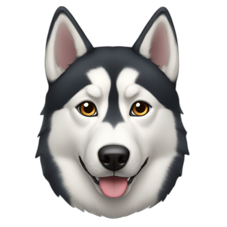 Siberian Husky emoji