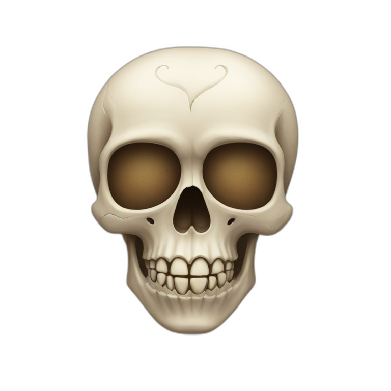 heart skull emoji