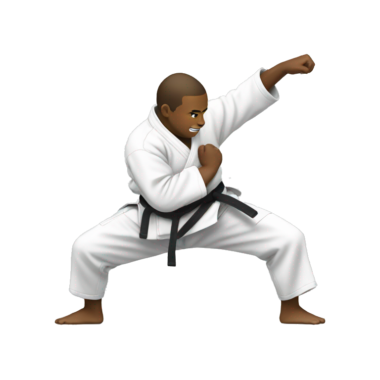 Judo move emoji