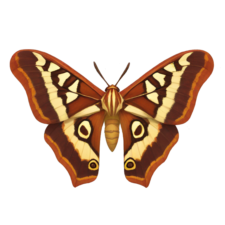 atlas moth emoji