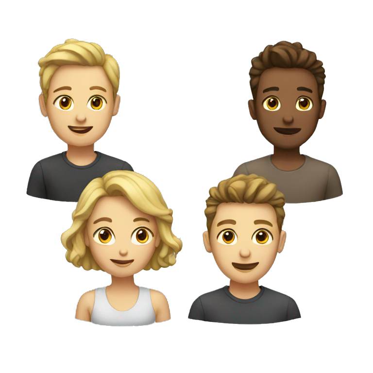4 people emoji