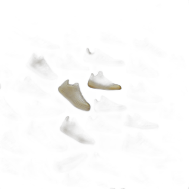 adidas black and gold shoe emoji