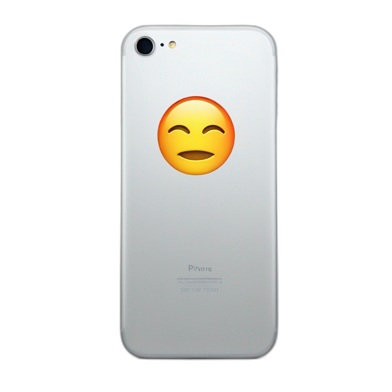 iOS Swift logo on an iPhone emoji