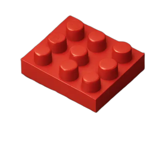 Red lego pieces clearance