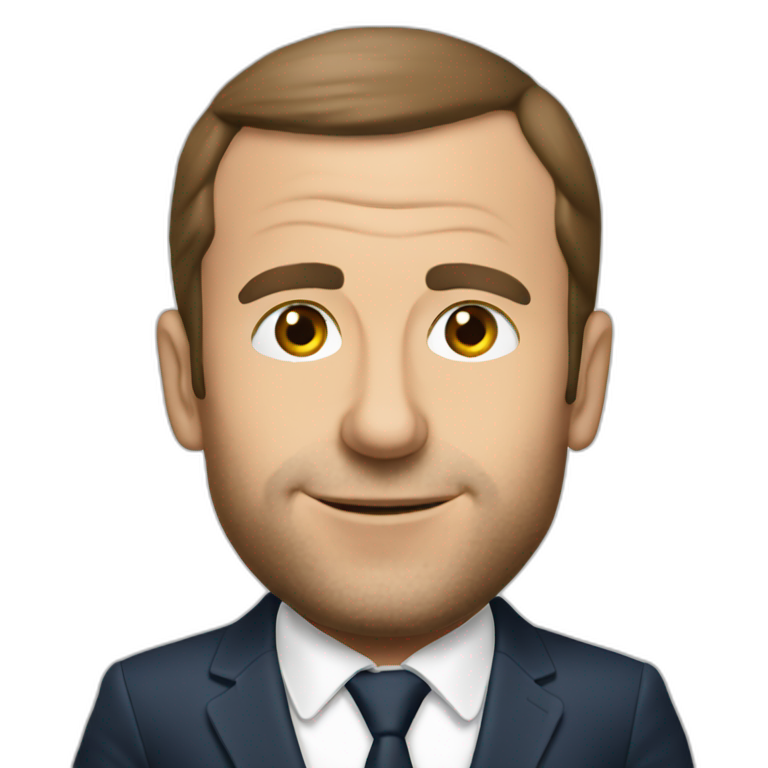 Macron-drink-vodka emoji