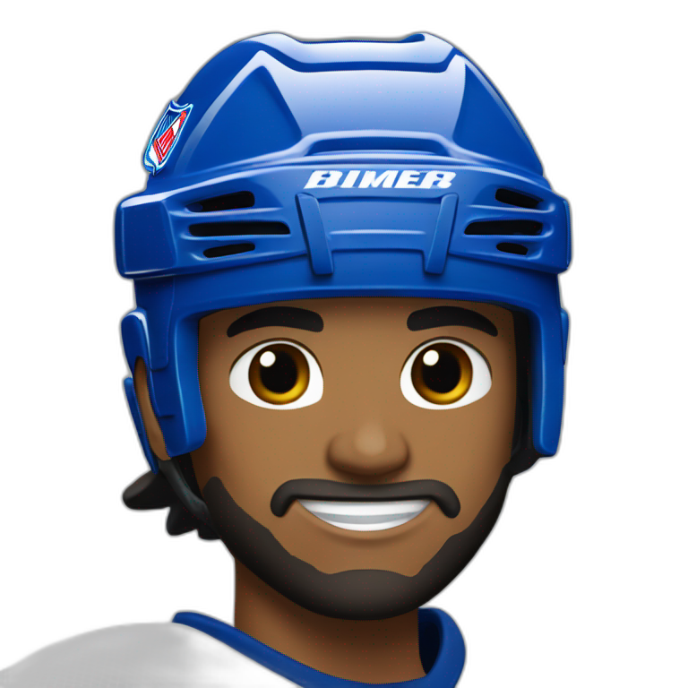 NHL Hockey player emoji