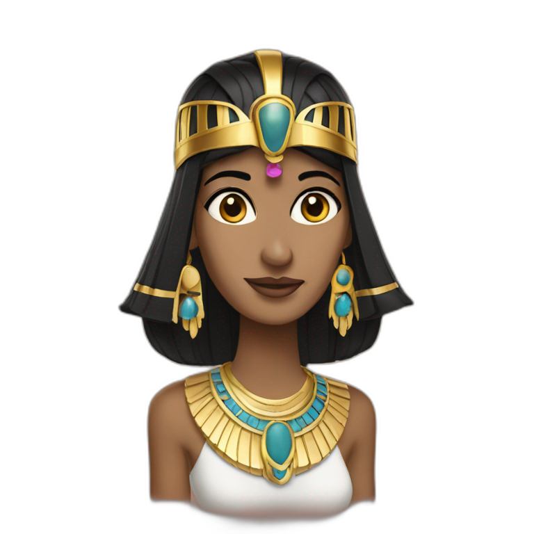 Cleopatra henamorada emoji