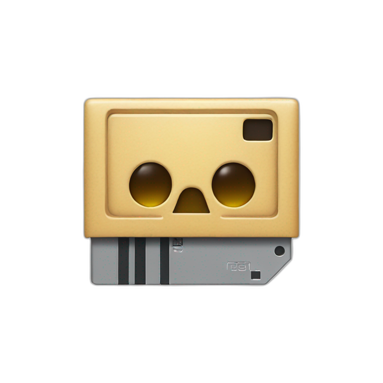 Memory card emoji