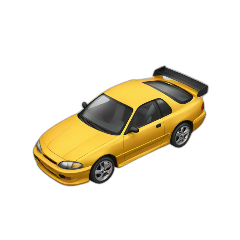 Car to drift emoji