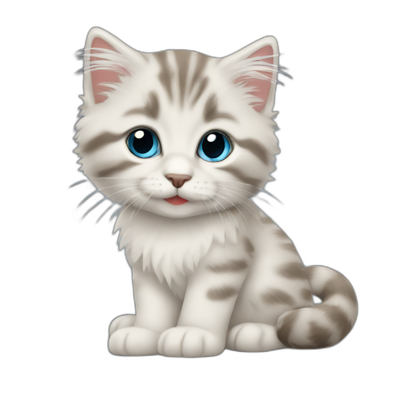siberian kitten emoji