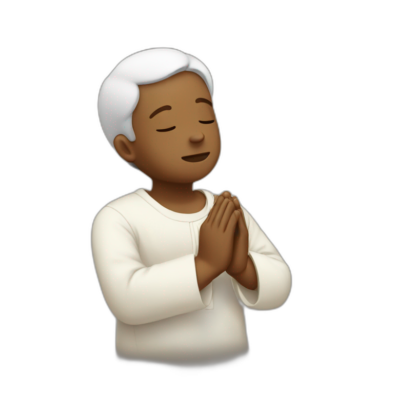 someone praying emoji