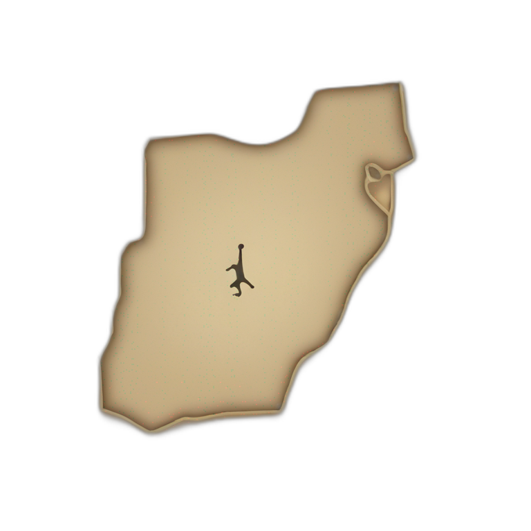 Jordan map emoji