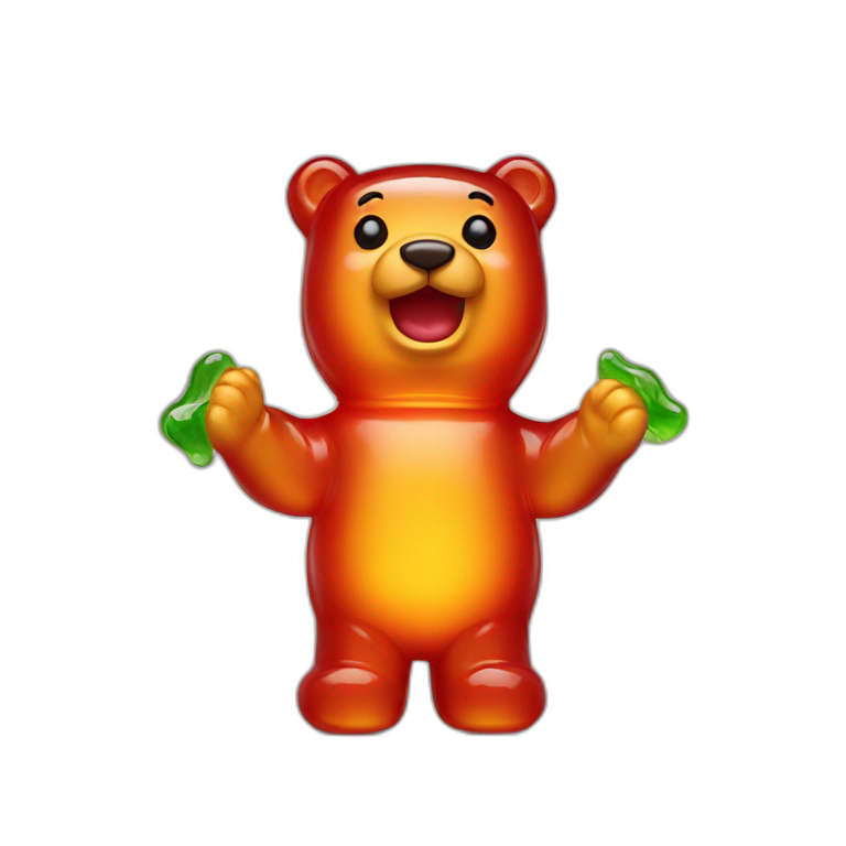 Gummy bear  emoji