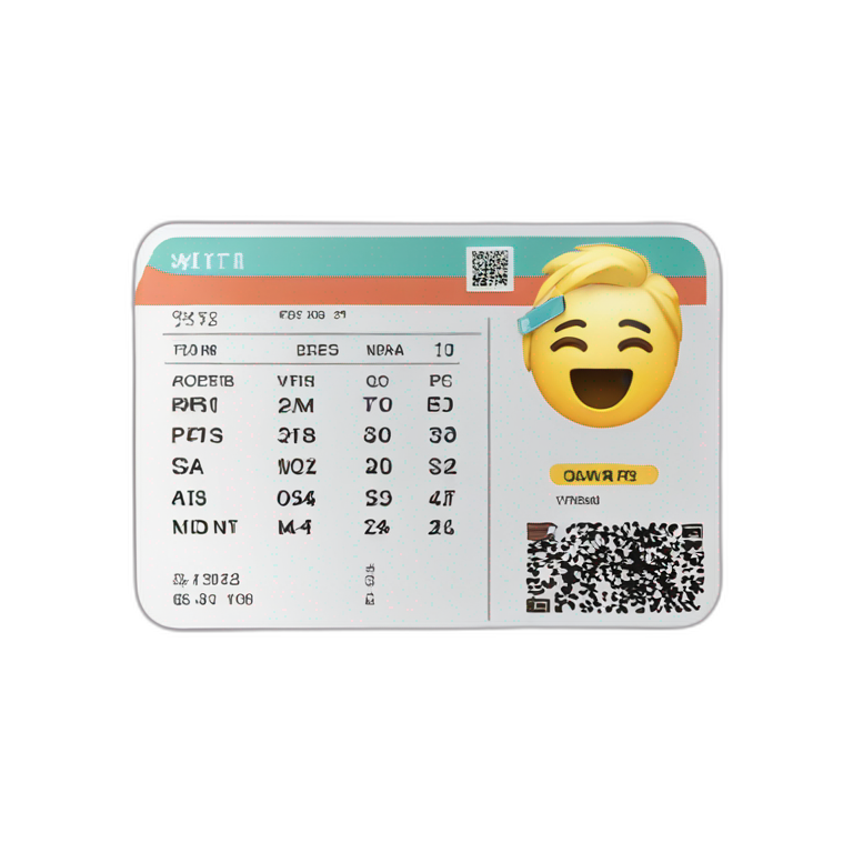 boarding pass emoji