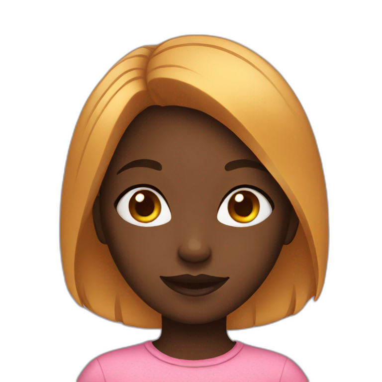 black girl emoji