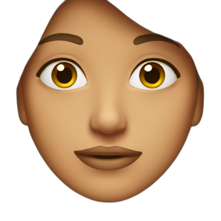 woman face emoji