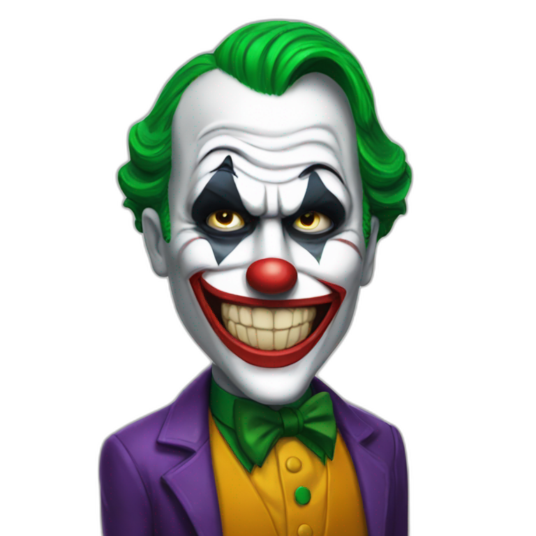 Joker from batman emoji