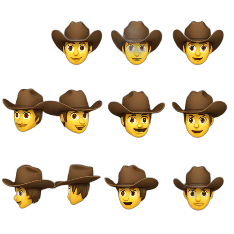 Ecureuil-cowboy emoji