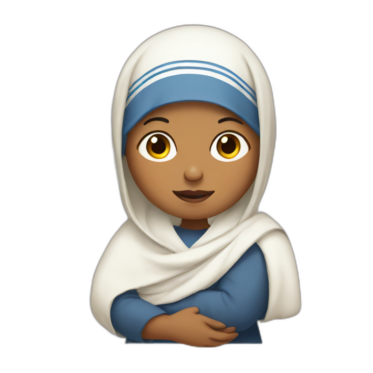 pregnant madre teresa emoji