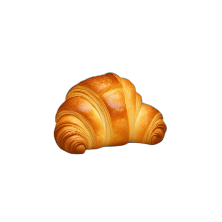 croissant—with—human—face emoji
