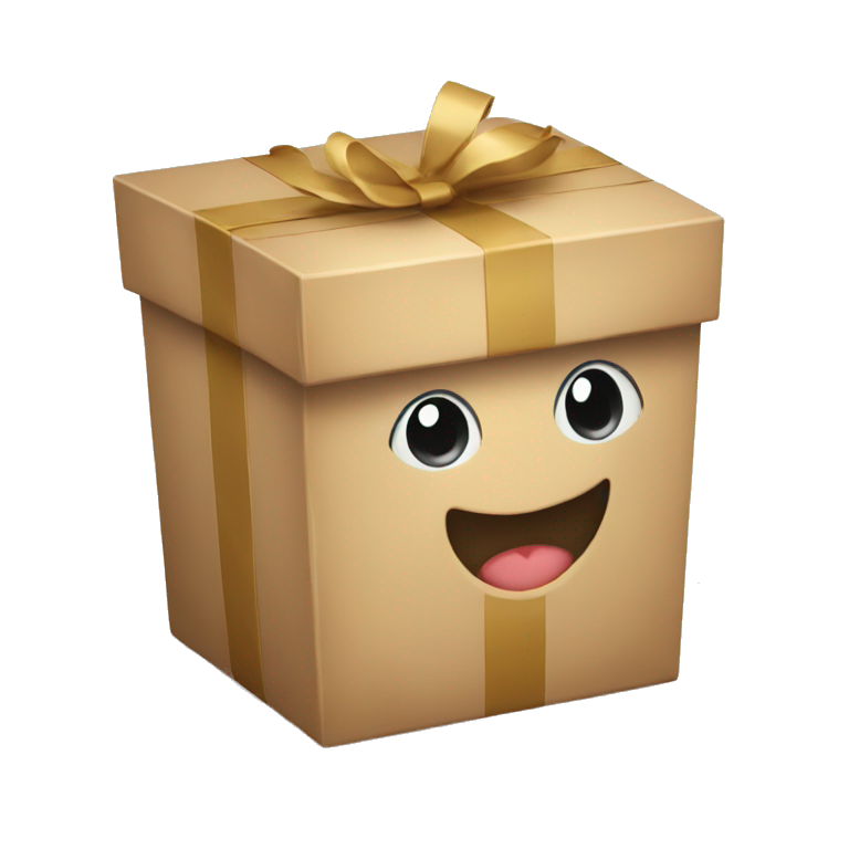 giving box emoji