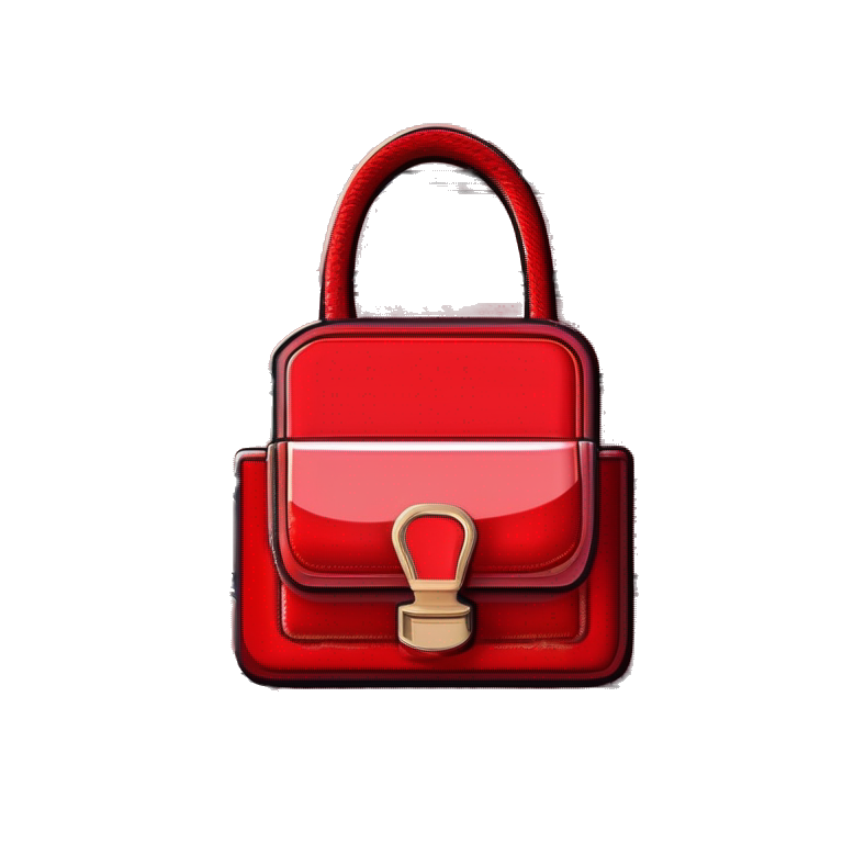 red purse emoji
