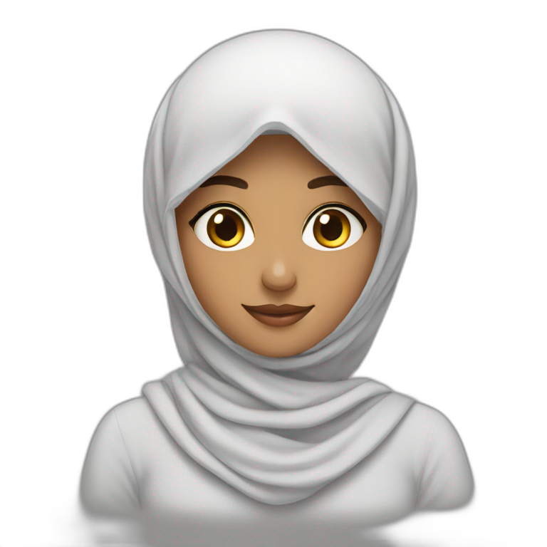 3muslim girl friends emoji