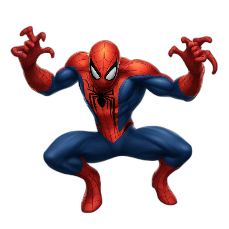 Spider-man combat venom emoji