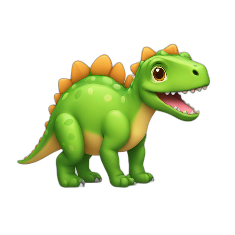 cute dinosaur emoji