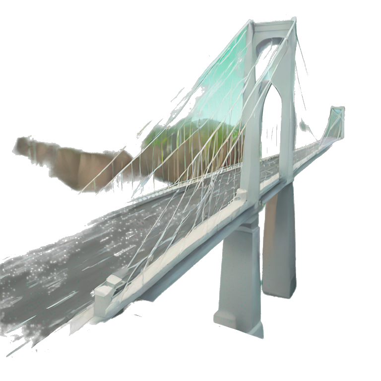 a bridge emoji