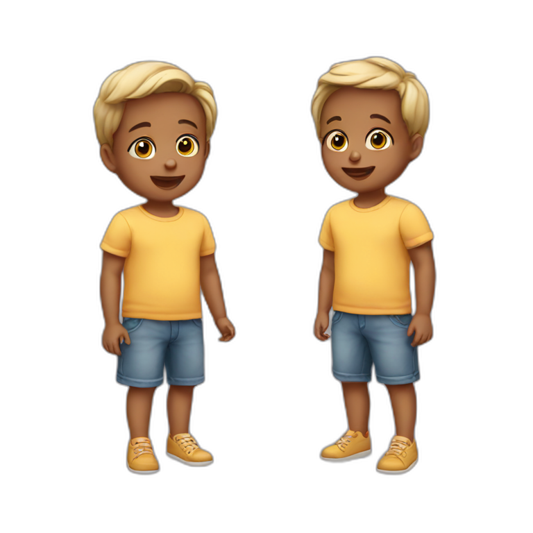 2 toddlers emoji