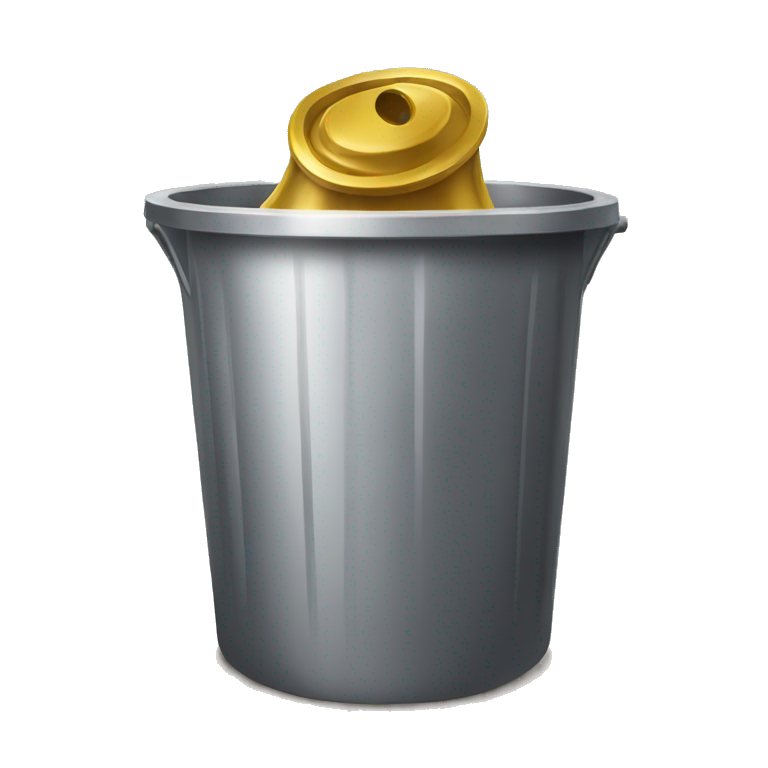 bell in a trash bin  emoji