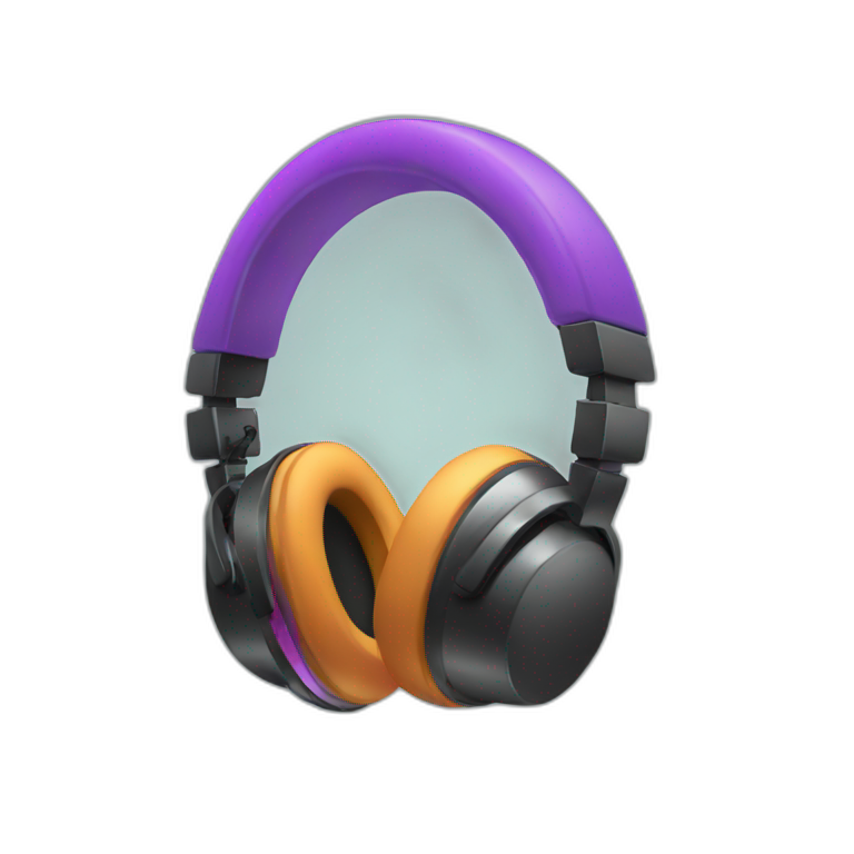 RGB headphones emoji