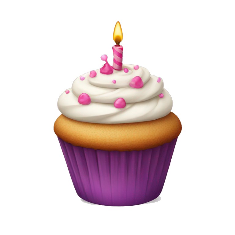 birthday cupcake emoji