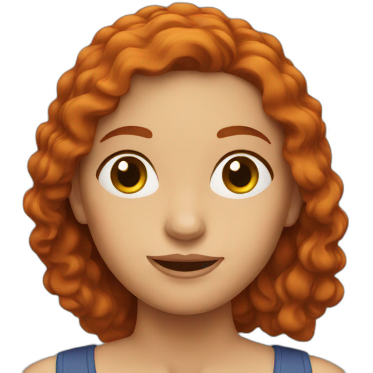 redhead spanish woman emoji