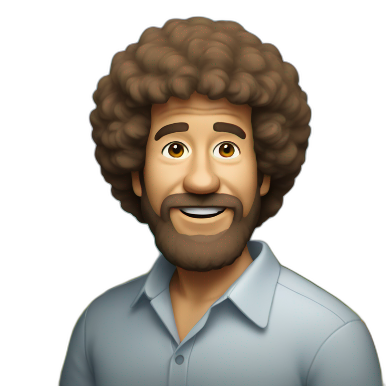 Bob Ross emoji