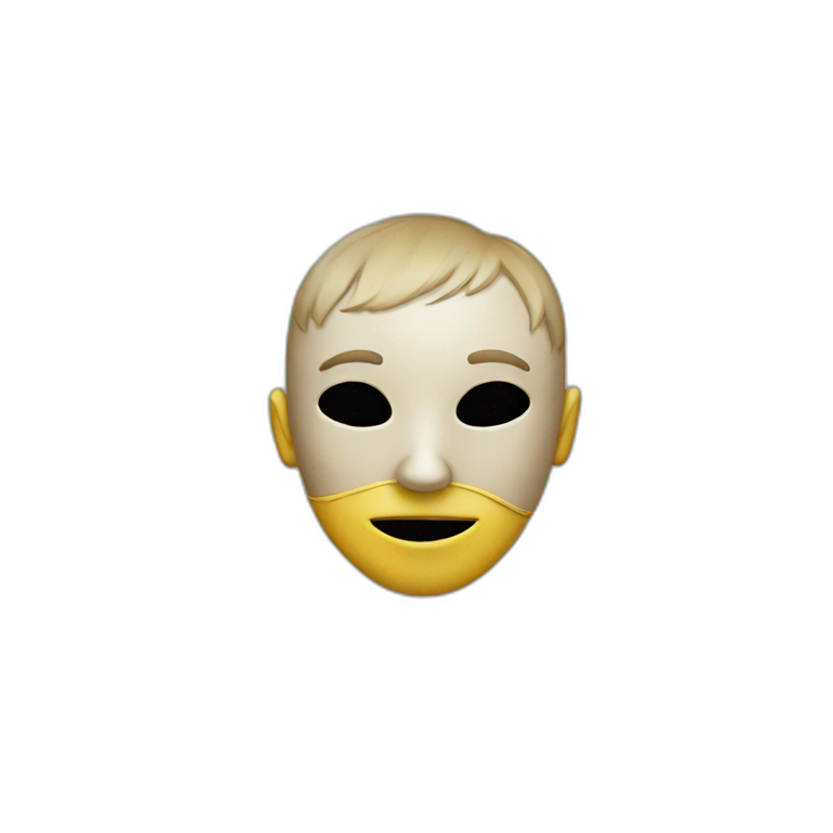 Mask boy emoji