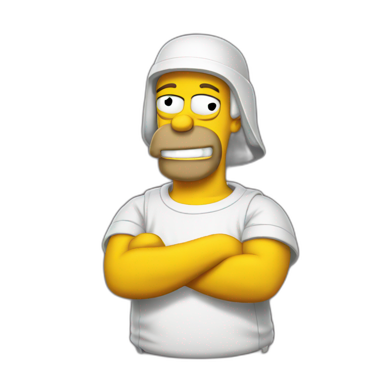Homer swag emoji