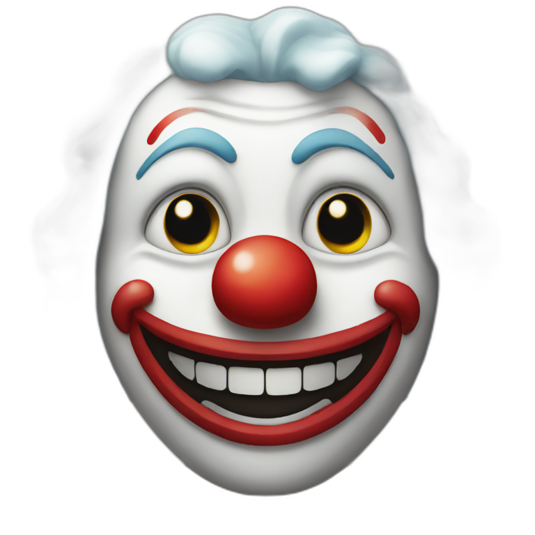 it happy clown emoji